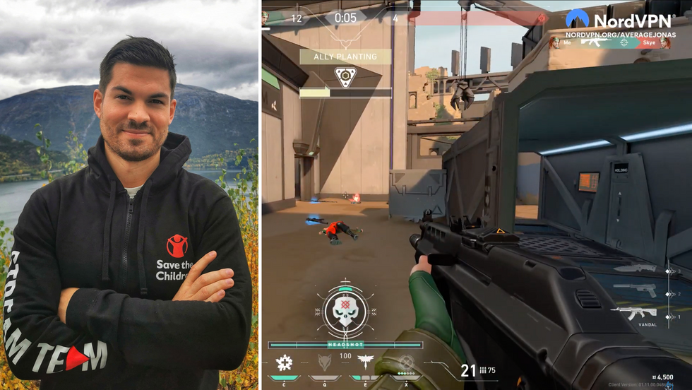 KOMETKARRIERE: På kort tid har sogndølen Jonas Navarsete skaffa segn ein stor følgjarskare på strøymetenesta Twitch.