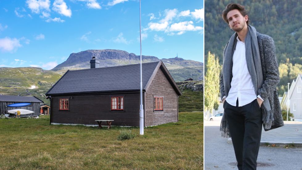 HYTTE SELD: Sletterust 95 i Årdal kommune.