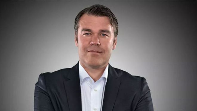 Konsernsjef Johan Zetterstöm i Patientsky.