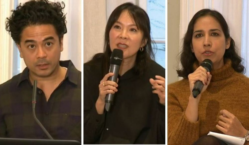 Yohan Shanmugaratnam, Sun Heidi Sæbø og Shazia Majid debatterte rapporten om rasismeomtale i norske medier.