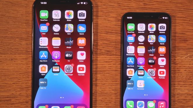 Vi har testet den største og minste Iphone 12. Er kameraet virkelig best?