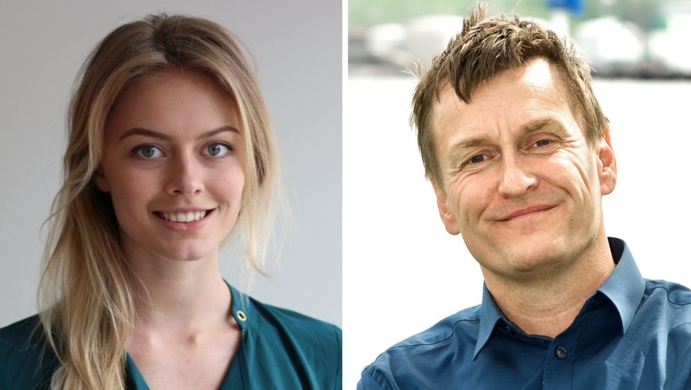Porten.no-redaktør Synne Asheim Haga og Ansvarlig redaktør i Rana No, Roger Marthinsen, kunne begge juble etter å ha blitt tildelt pressestøtte tirsdag.