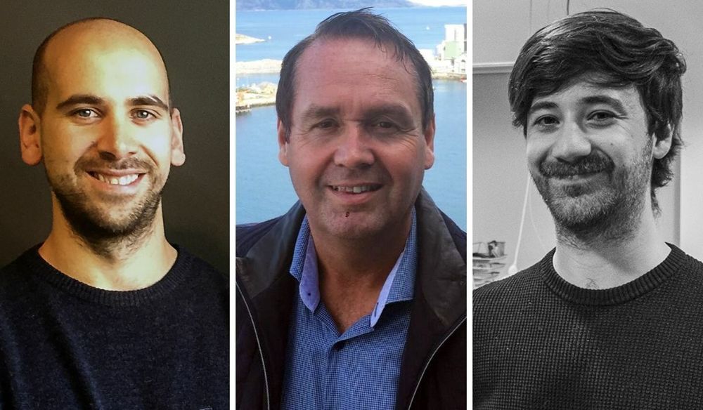Jonas Sætre, redaktør og eier av Stord24, daglig leder i Bodø NU, Vefsn.no og Rana No, Ståle Pettersen og redaktør i Karmøynytt, Kent Olsen.