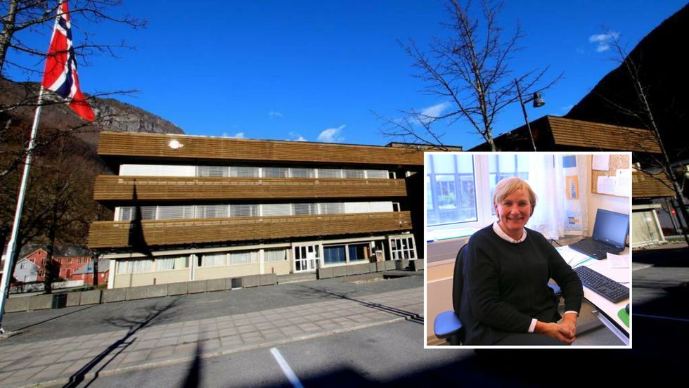 Rådmann Gunn Lerøy Lærdal Rådhus