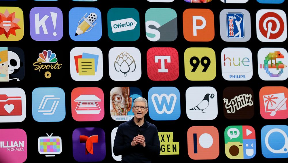 – Vi lanserer dette programmet for å hjelpe eiere av små bedrifter, sier Apples toppsjef Tim Cook i en kunngjøring.