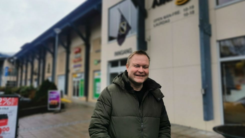 STOR PÅGANG: Wilhelm Tangerud på Amfi Sogningen.