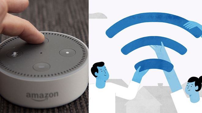 Amazon Echo er blant produktene som snart kan dele internettaksess i nabolaget.
