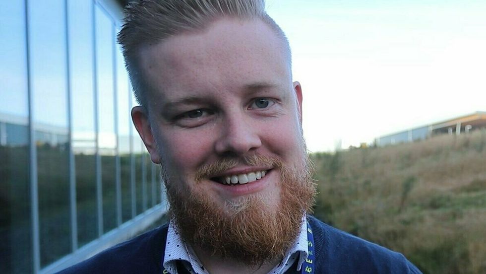 BUDSJETTFORLIK: Erlend Fardal Lunde.