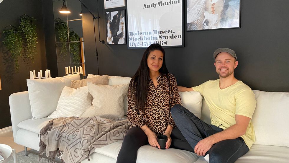 FRÅ BERGEN TIL SOGN: Alexander Haug og Cecilia Martti var einige om at dei aldri skulle flytte inn i eit oppussingsobjekt. Slik vart det slettest ikkje.