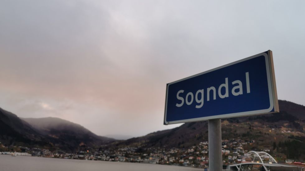 LITE SOL: Sogndal er på botn av lista i Sør-Norge over plassar der det er observert minst sol i desember fram til i dag.