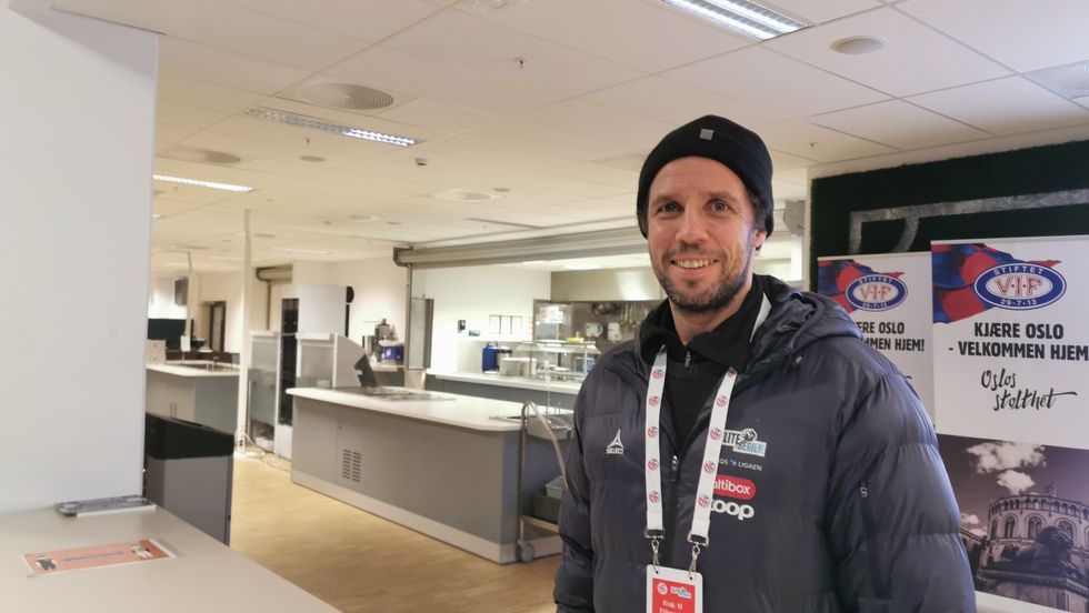 50/50: Freddy Dos Santos meiner det er heilt ope kven som stikk av med sigeren under kveldens kvalik-kamp mellom Sogndal og Mjøndalen.