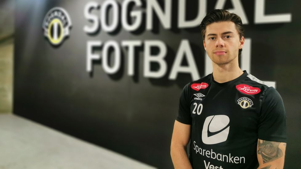 TAKKNEMLEG: Tida i Sogndal fotball har vore prega av mykje skader, men Brændsrød er svært takknemleg for tida si i klubben.