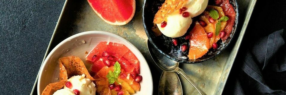 Med denne desserten sikrer du C-vitaminene og får samtidig både en frisk og lett avslutning på måltidet