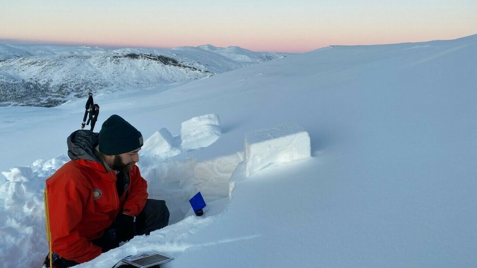 KOORDINERER: NVE arbeider no med å kartleggje snøskredfaren på Vestlandet