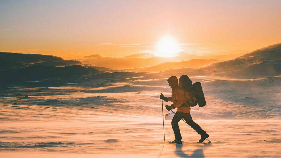 VINTERFJELLET: Det er lite som slår ein skitur i kaldt og klart vintervær.