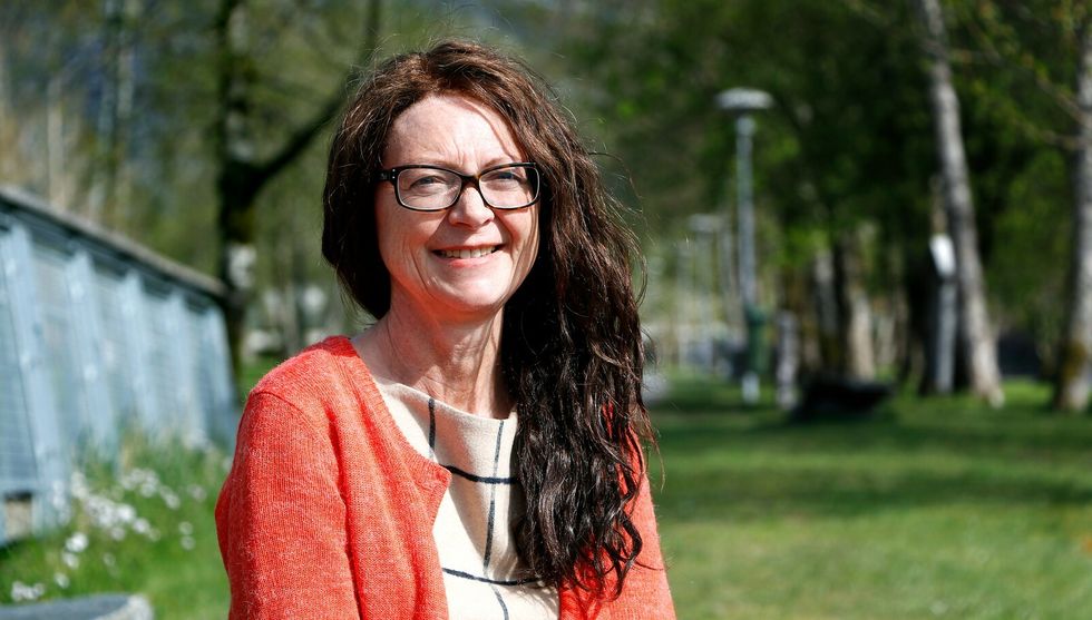 Ingrid Heggø, næringssjef i Høyanger, arbeiderpartiet, glad