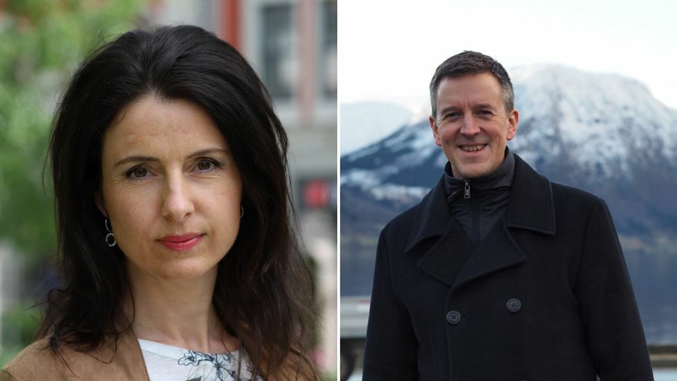 AUKA OPPDRAG: I møte med kommunane får Senterpartiet ved Jenny Klinge og Erling Sande fleire innspel om at brann- og redningstenesta og andre naudetatar har fått auka oppdragsmengde fordi politiet er seinare til å koma, eller ikkje kjem i det heile.