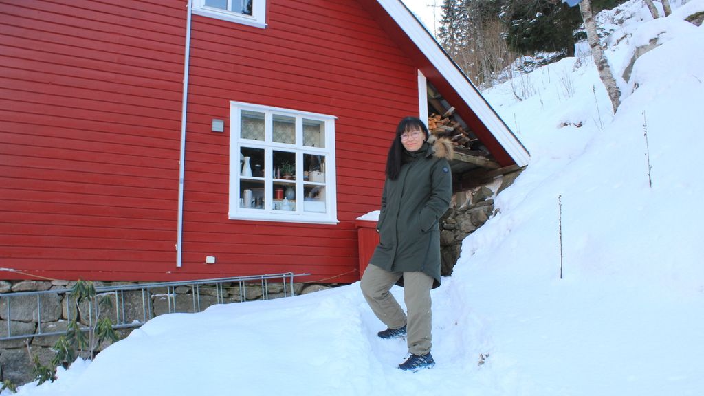 Wenche Eline kan ikkje bu i Fjærland på vinterstid i frykt for å bli stengt inne