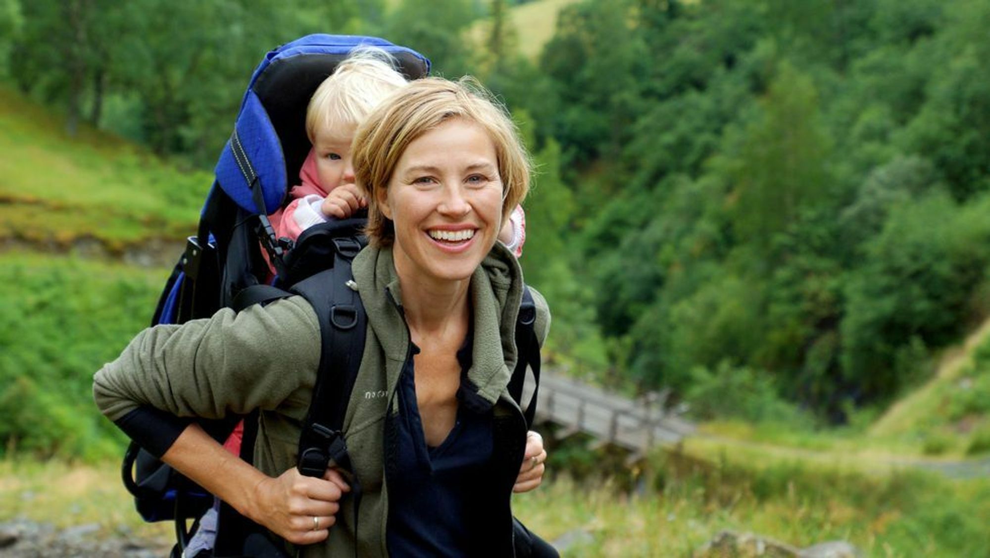 AURLAND: Rønning Vike fortel fortel om blodraude tal i reknskapen. No jobbar ho beinhardt for å snu om på det.