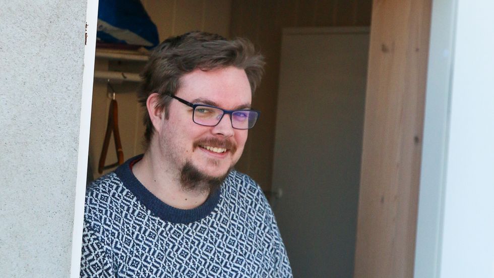 TESTA SEG: Ole Eilifsen var ein av dei som testa seg torsdag.