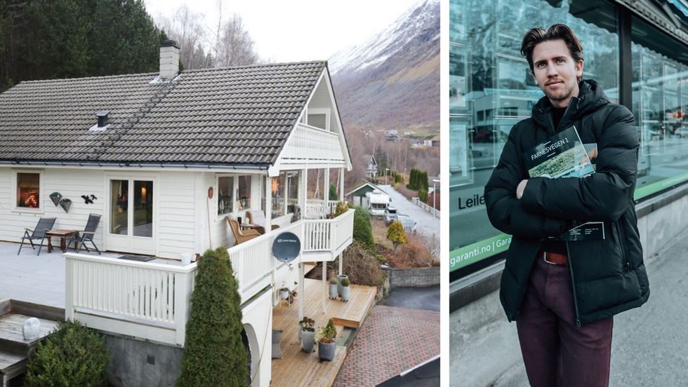 PLASSERING ER VIKTIG: Mekleren merka ei trend at fleire unge folk bryr seg meir og meir om plassering.