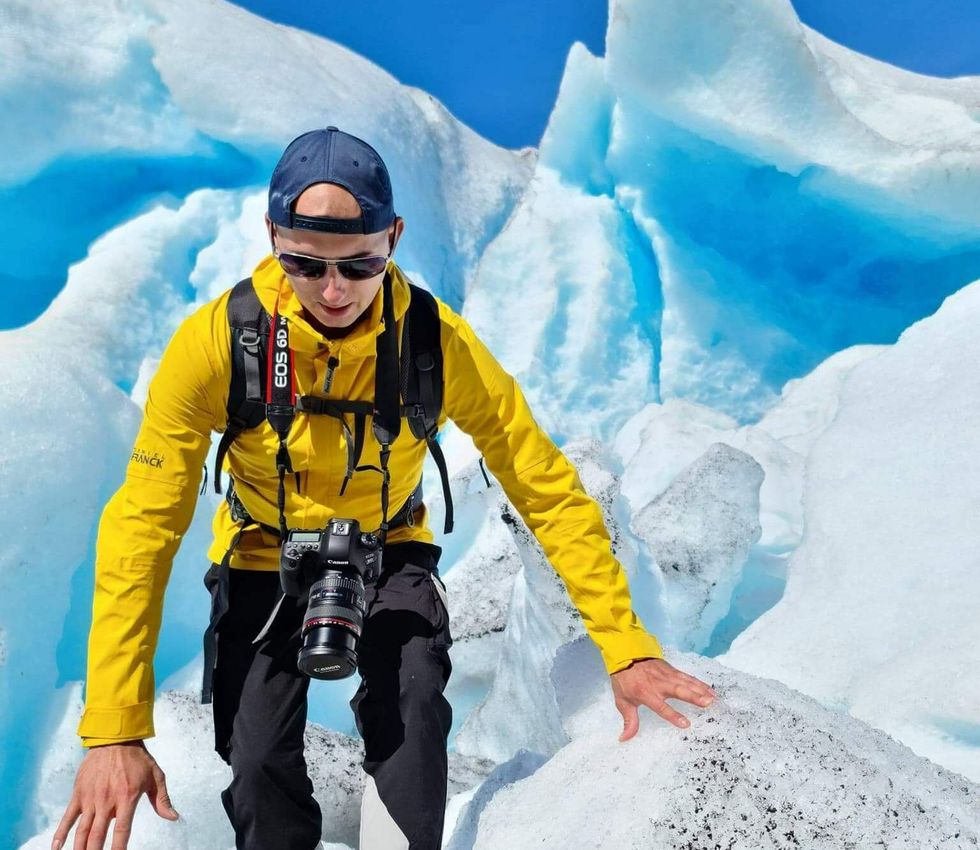 IVRIG: Mantas Sidarkevicius frå Litauen er svært glad i den norske naturen.