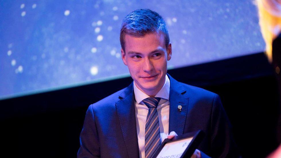 ENGASJERT: Elias Eide er fjerde kandidat i Høgre Sogn og Fjordane og krinsleiar Sogn og Fjordane Unge Høgre.