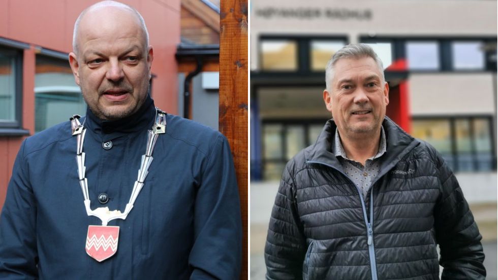 VIL HA MEIR INFORMASJON: Hilmar Høl og Petter Sortland er to av ordførarane som er bekymra.