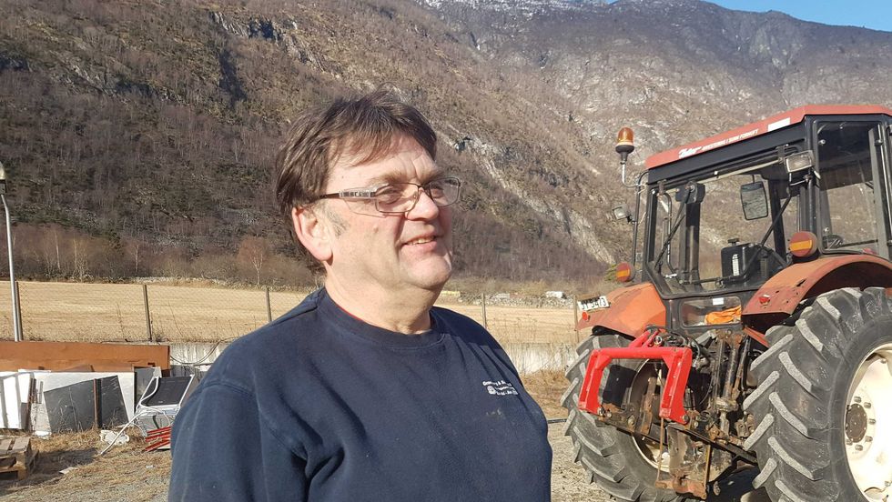 NØGD: Reidar Grønsberg har prøvd å leige ut eller selge lenge. No fekk han endeleg mogelegheita.