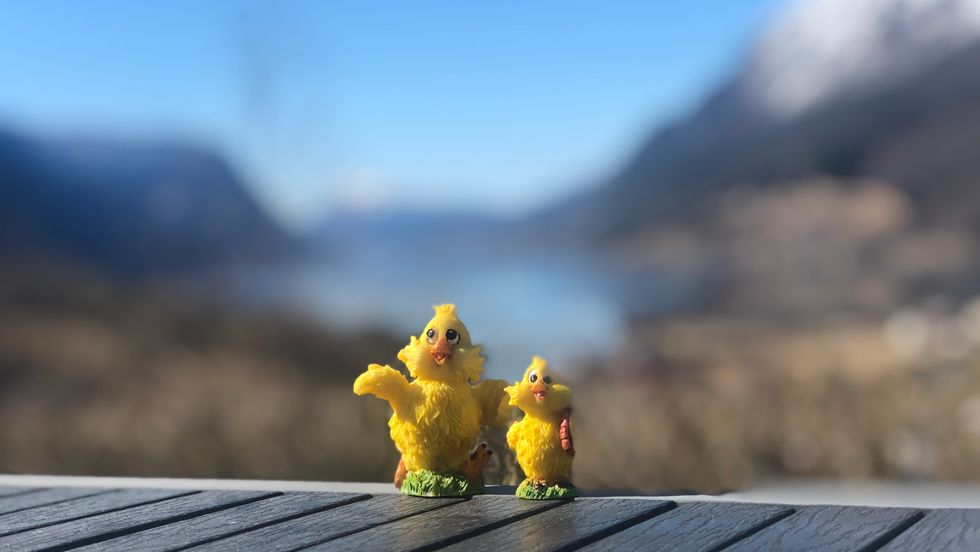SKYER: Det blir ikkje skyfri himmel før palmehelga, men det kan snu.