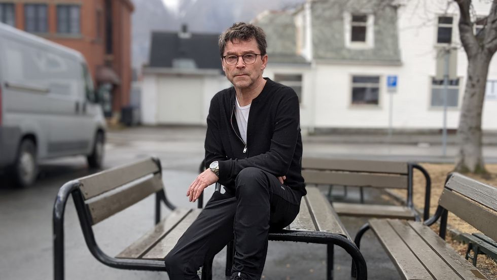 SPENT: Frank Eldegard ser fram til opning av Tindevegen.