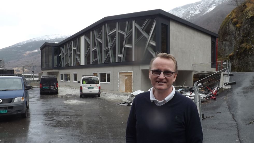 OPTIMIST: Øivind Wigand er optimistisk til året som kjem, og ser mot framtida til Fretheim Hotel