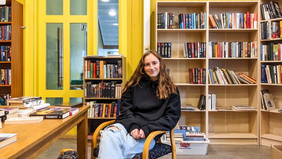 ÅRDAL: Anna Eldegard har tatt i bruk Gamleskulen.
