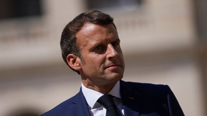 Frankrikes president Emmanuel Macron.