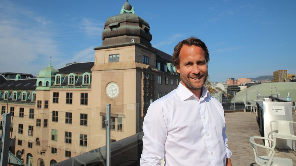 Norgessjef Erik Aas Johansen i Fluido. Selskapet snudde pilene etter blodrøde tall i 2018.