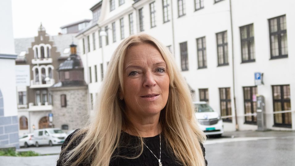 Konserndirektør for Tele i Lyse, Toril Nag, fotografert i Ålesund.