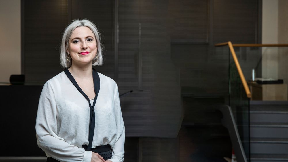 Sofie Marhaug i Rødt har fått plass på Stortinget, der skal hun kjempe for demokratisk kontroll over vår digitale infrastruktur.