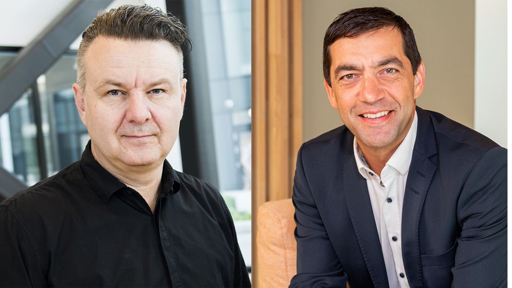 Axel Borge i Sesam og Shahid Skar i Cognizant.