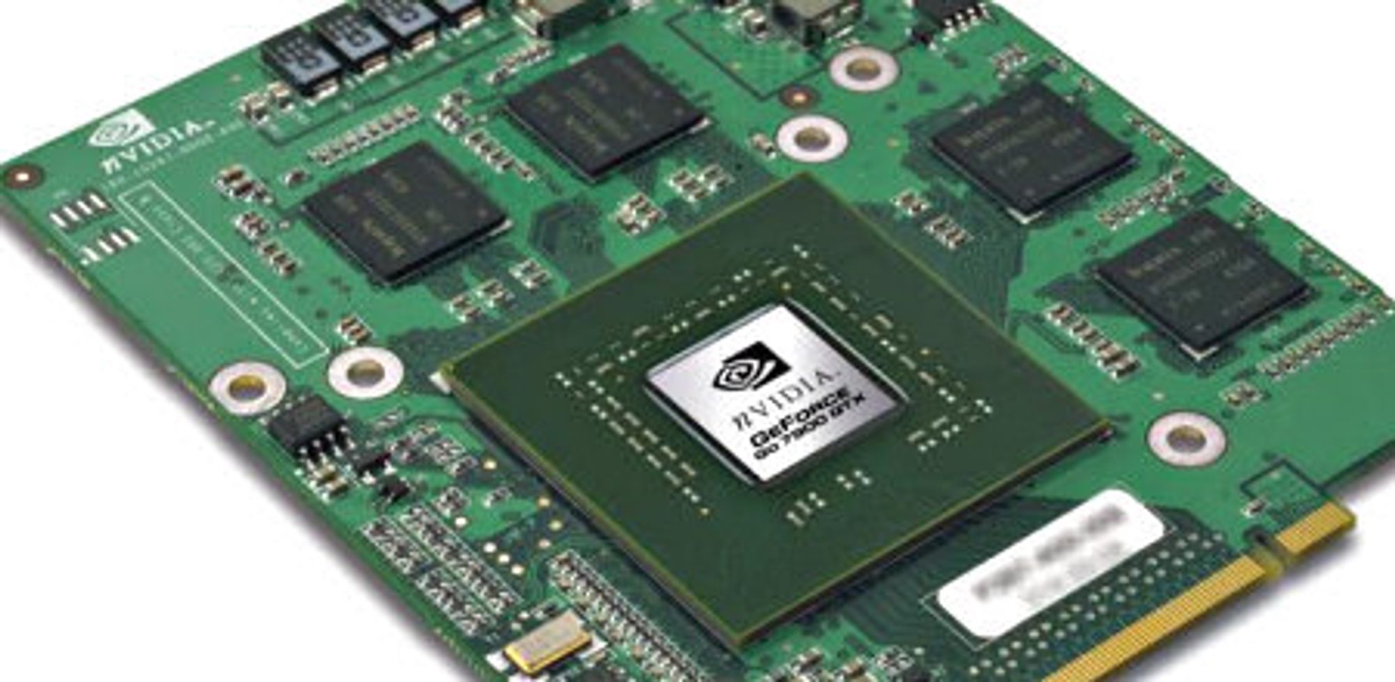 Bildet viser GeForce Go 7900