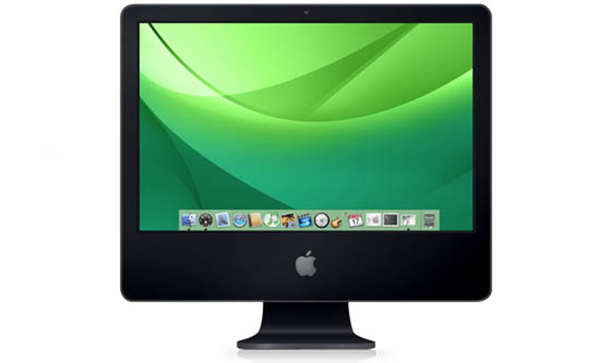 Manipulering av eksisterende hvit iMac.