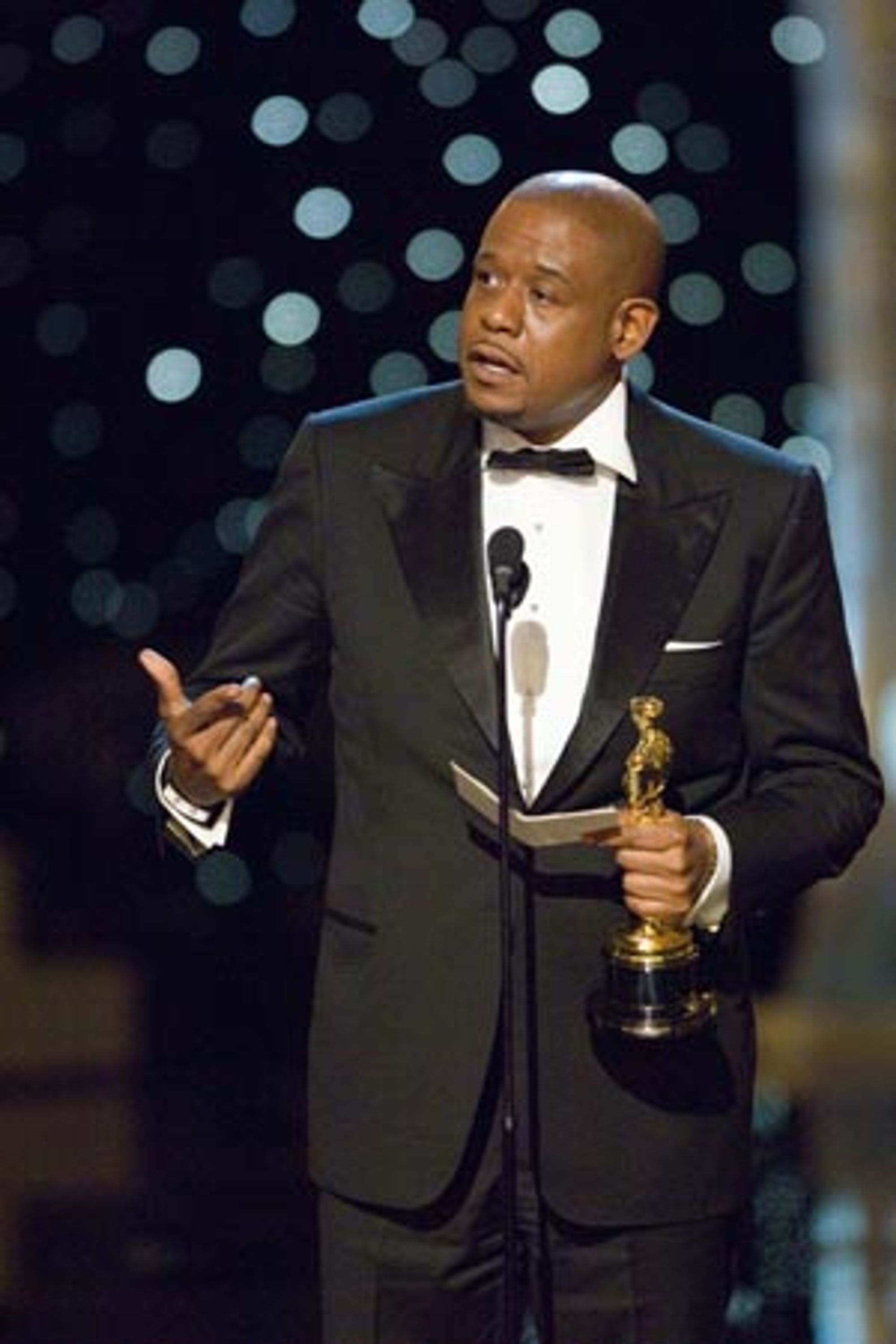 Forest Whitaker fikk pris som beste mannlige hovedrolle.