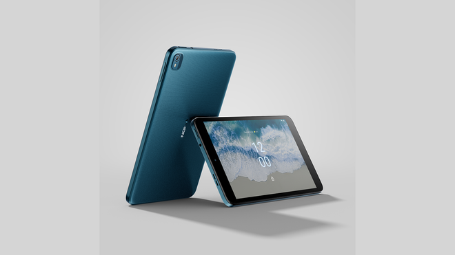 Nokia tablet både foran og bak
