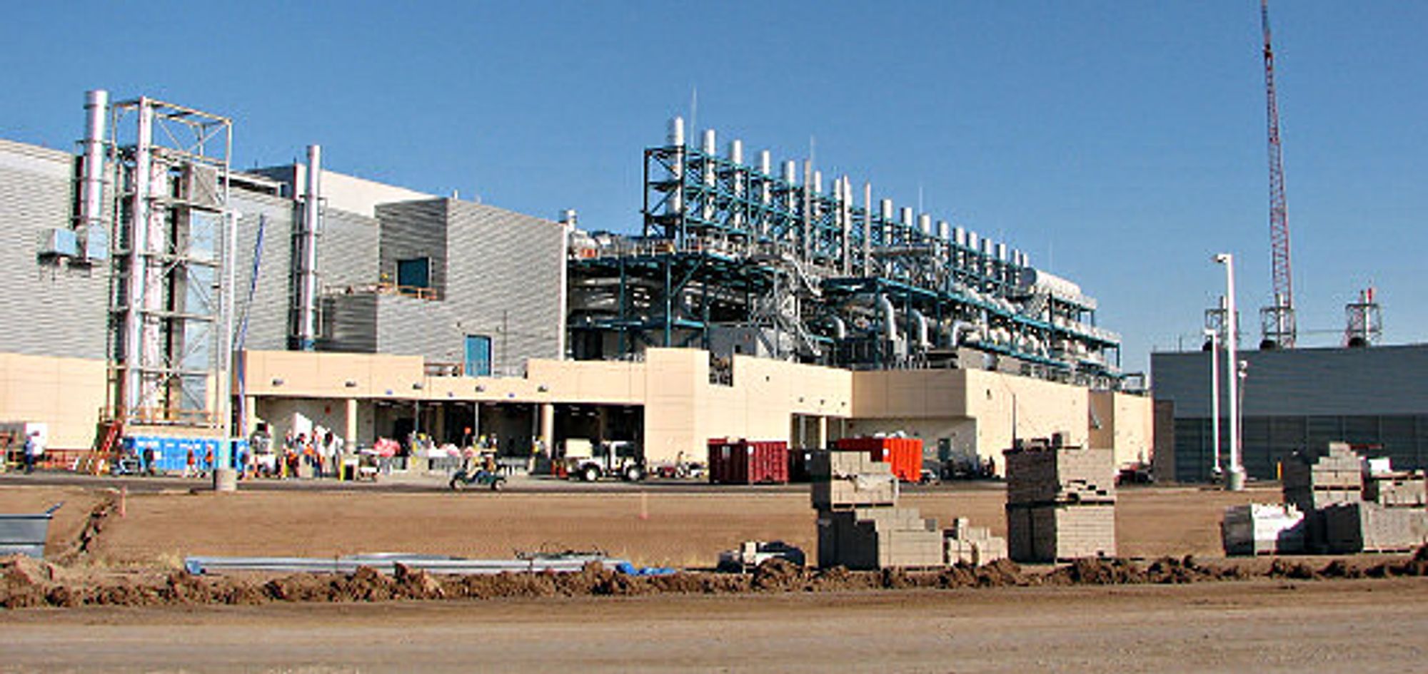 Intels Fab 32 i Arizona, en av tre Intel-fabrikker som skal produsere på 45 nm
