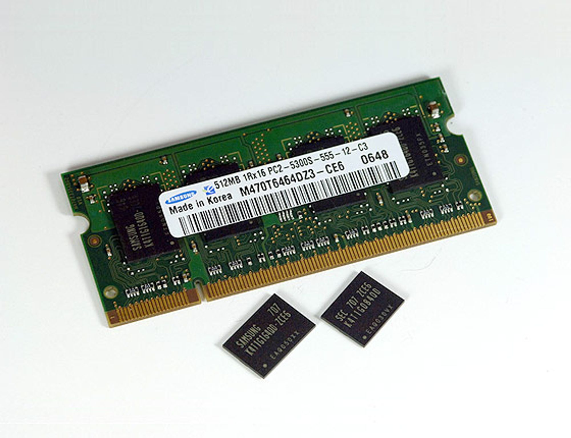 Samsung-minne med 60 nm-teknologi