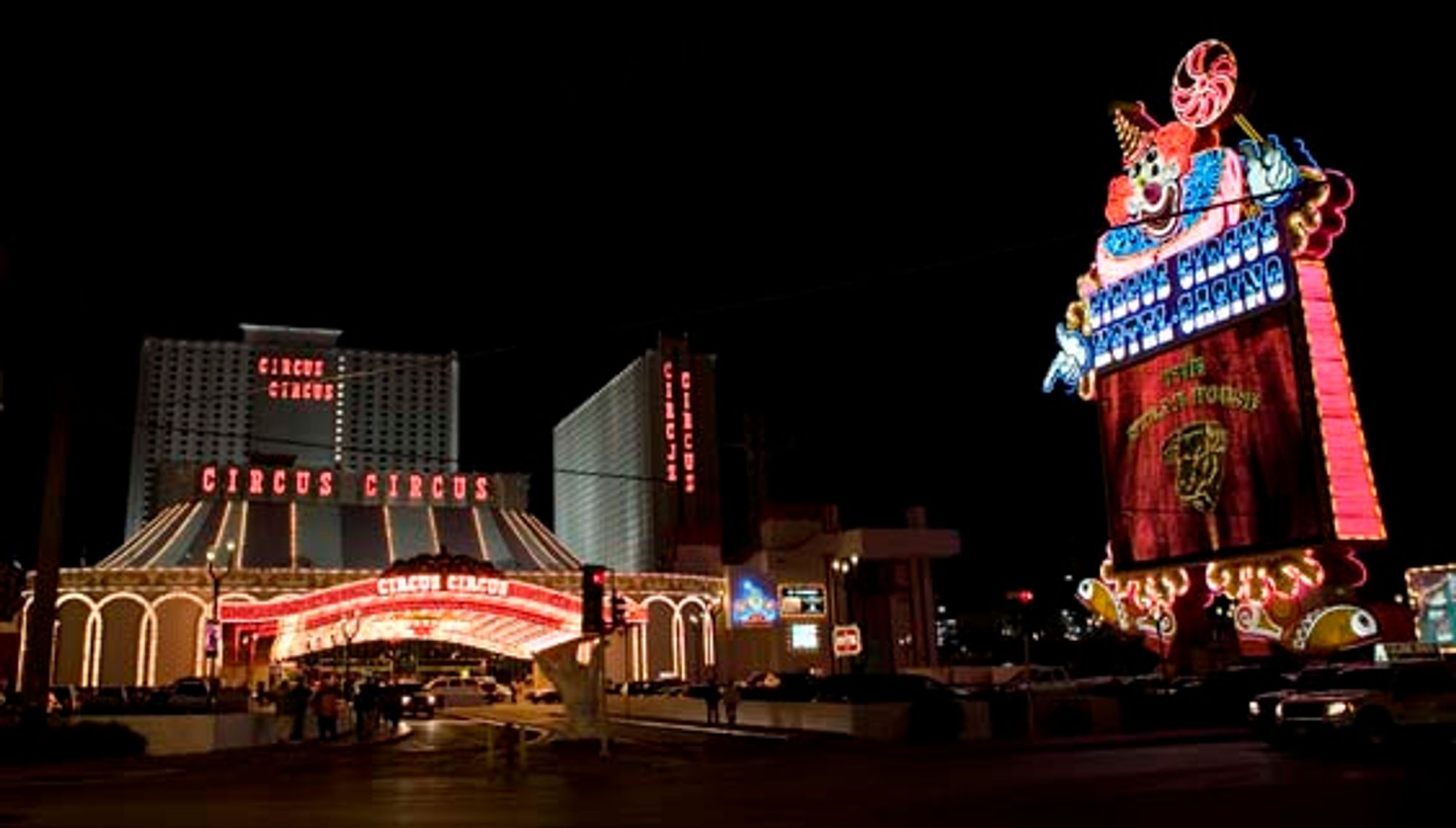 Et av Las Vegas ærverdige hoteller...