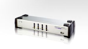 Aten 4-Port USB Dual-View KVMP Switch CS1744