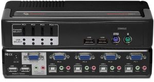 Avocent 4-Port KVM/Multimedia Switch 4SVPUA10-202