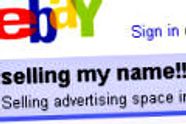 Selger navnet sitt på eBay