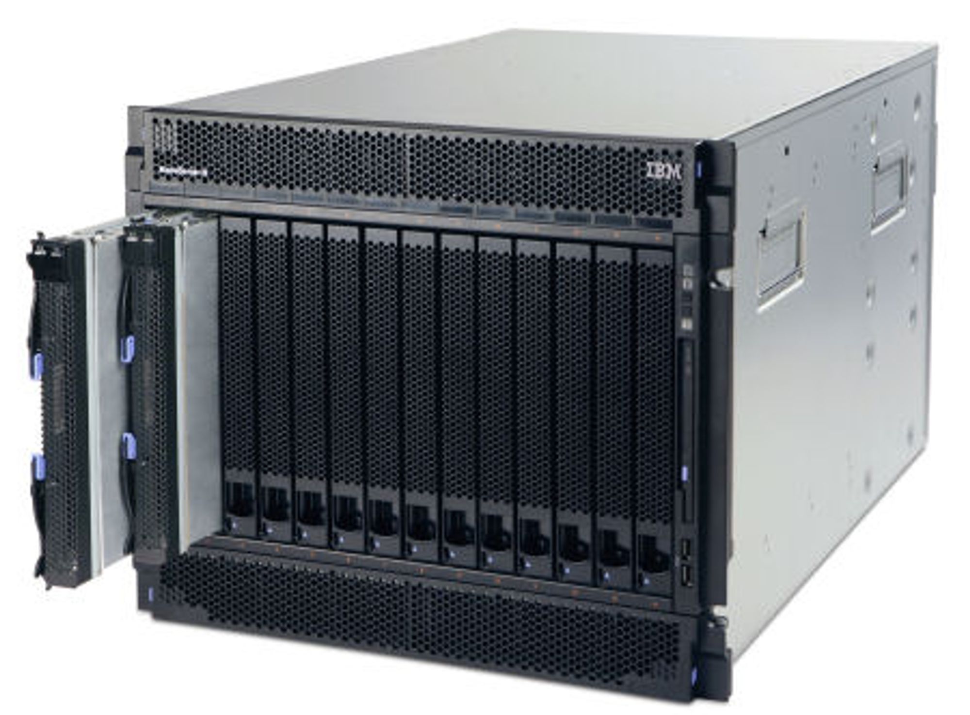 BladeCenter H - Opteron, Power eller Xeon