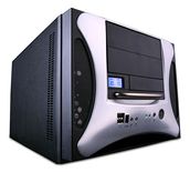 Apevia X-QPACK II Sort/Sølv Aluminum